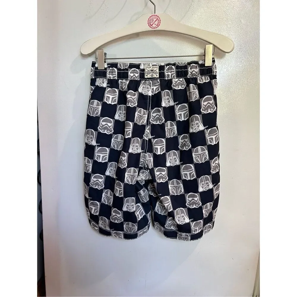 Gap Star Wars Boys Swim Trunks Youth Large (10)